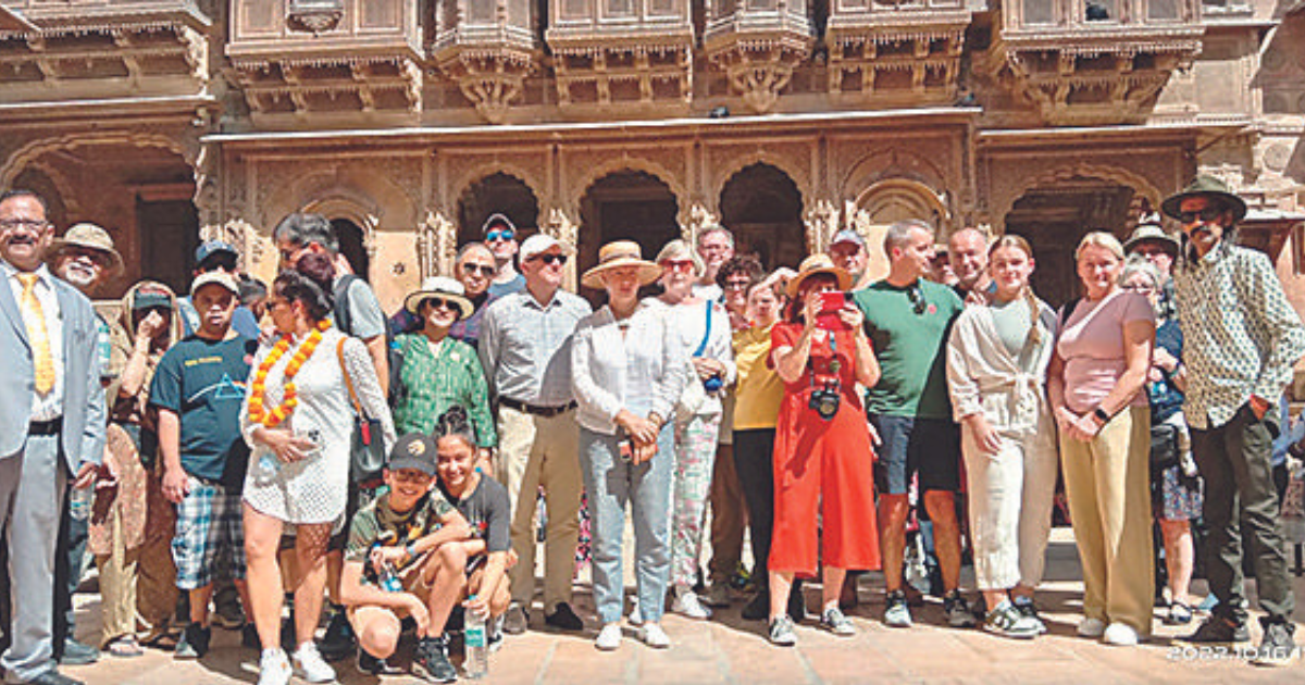 Palace on Wheels reaches Jaisalmer